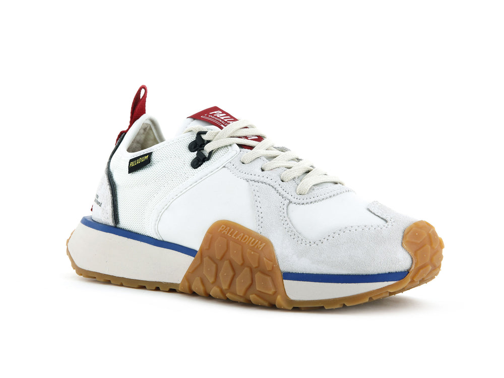 Zapatillas Palladium TROOP RUNNER Hombre Blancas | Costa Rica-30785